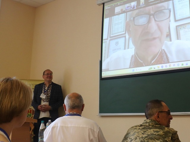 Онлайн-доповіді на пленарному засіданні міжнародної конференції